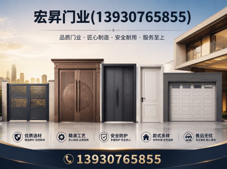 沧州渤海新区宏昇门业展示图